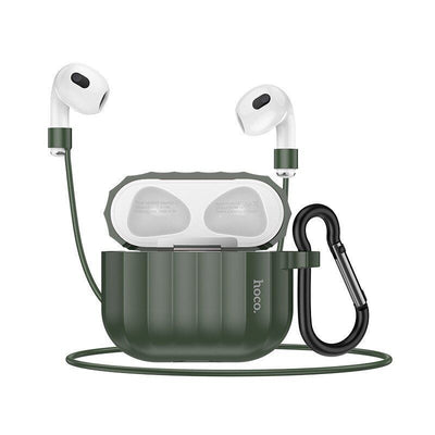 Estuche Airpods 3ra Gen con cuerda Hoco WB22 - Verde