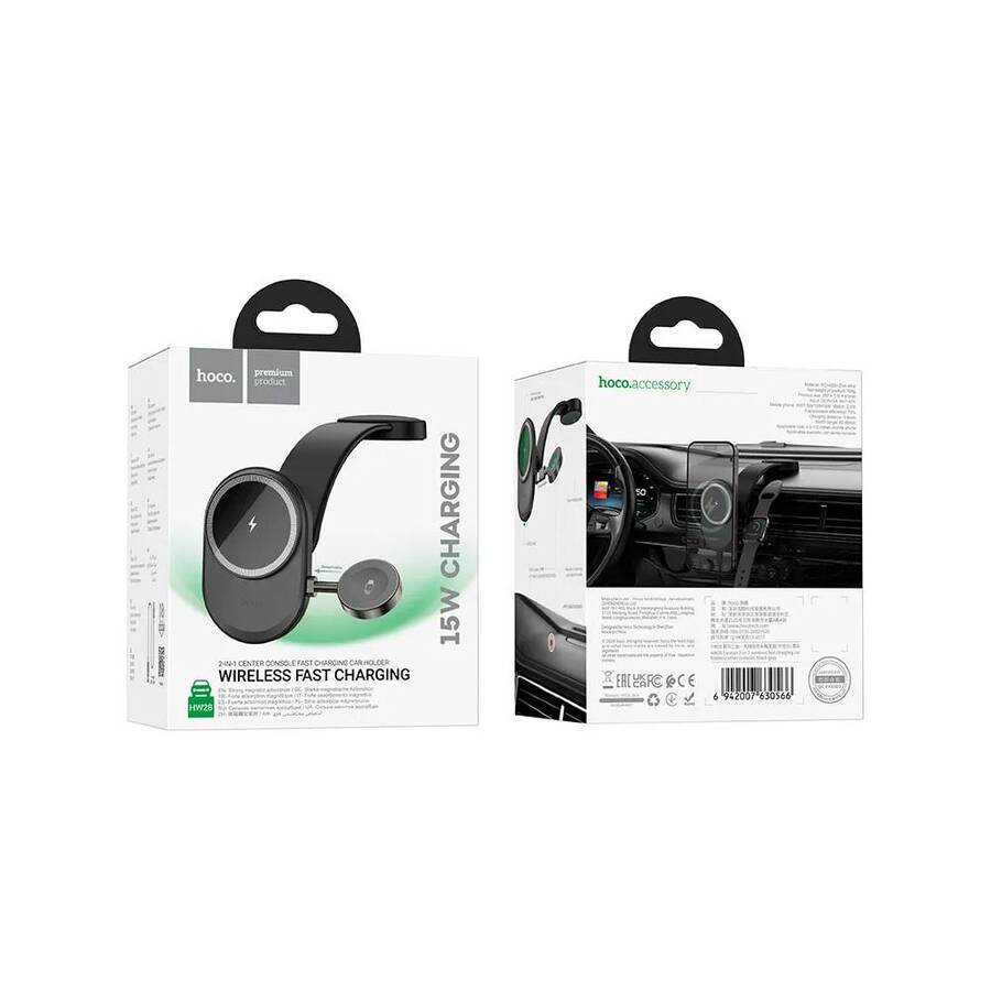 Soporte para Auto MagSafe y Reloj Hoco HW28