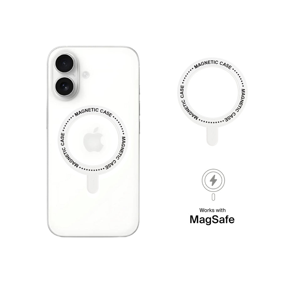 Aro Adhesivo Magnético MagSafe Blanco