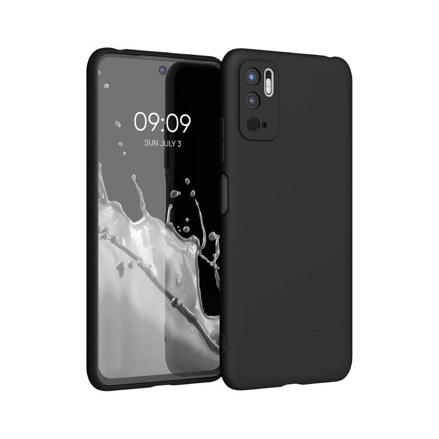 Silicona iCase Negro Xiaomi Redmi Note 10 5G