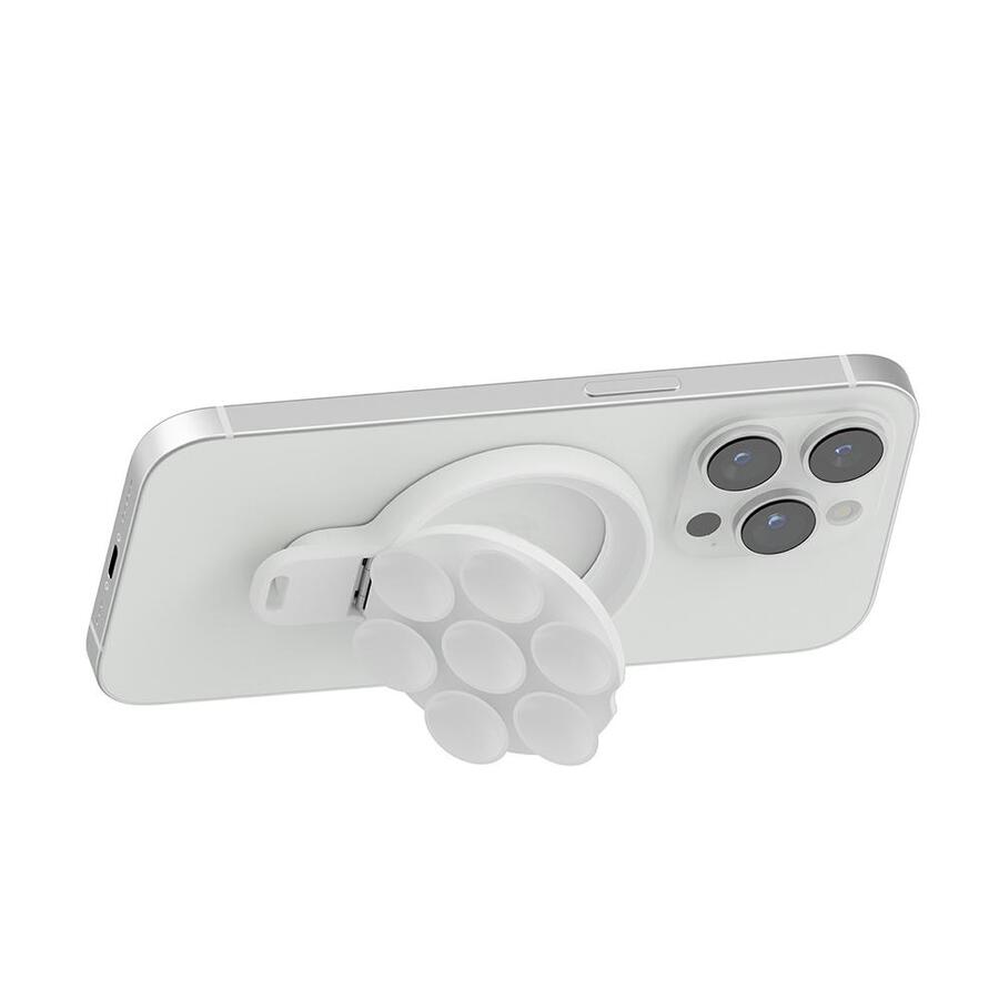 Ventosa MagSafe con soporte y espejo - Blanco