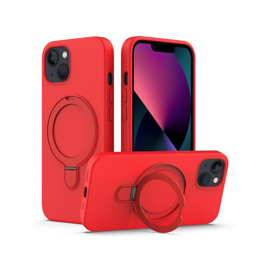 Silicona MagSafe Rojo con Anillo iPhone 15