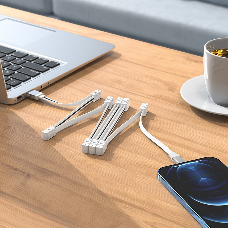 Cable Lightning Silicona Magnético Hoco U103