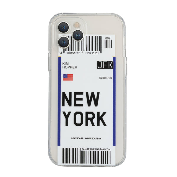 New York Boarding Pass - iPhone 11 PRO