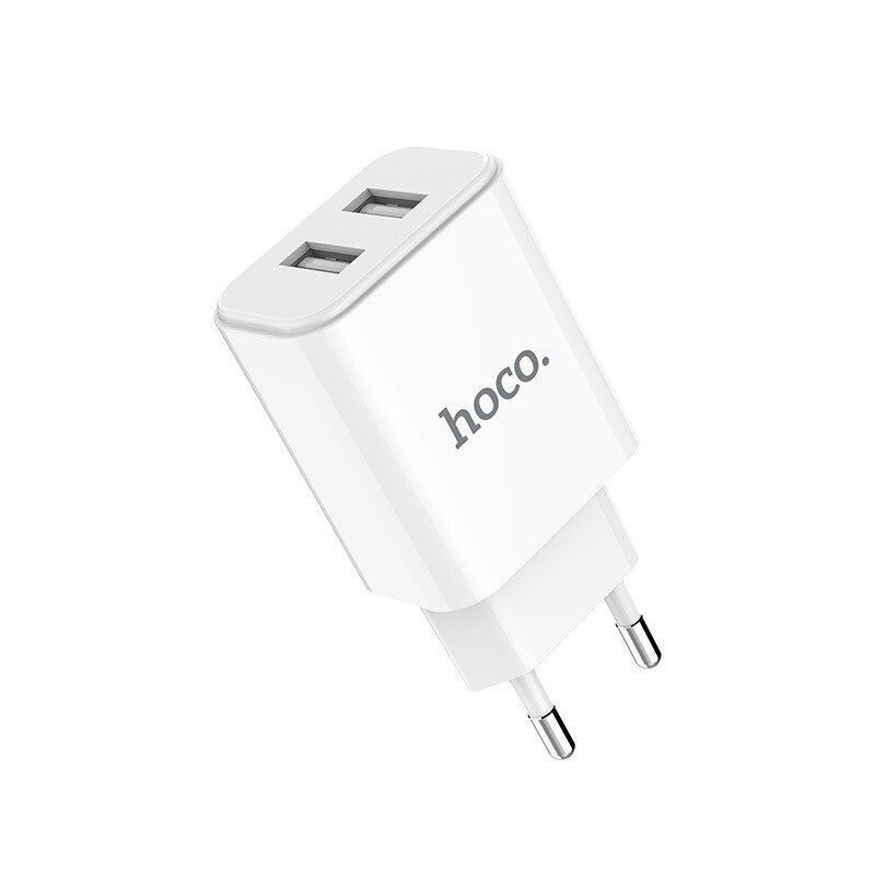 Adaptador Pared 2 USB Mini Hoco N8