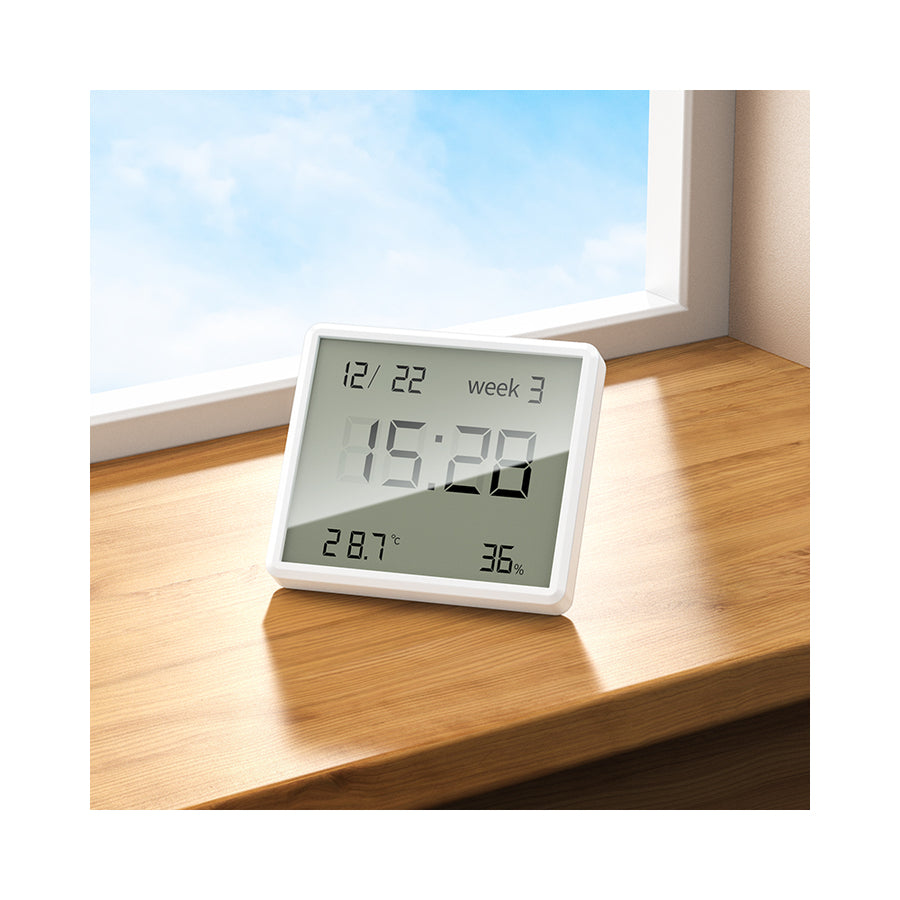 Reloj con medidor de humedad y temperatura Hoco HX41