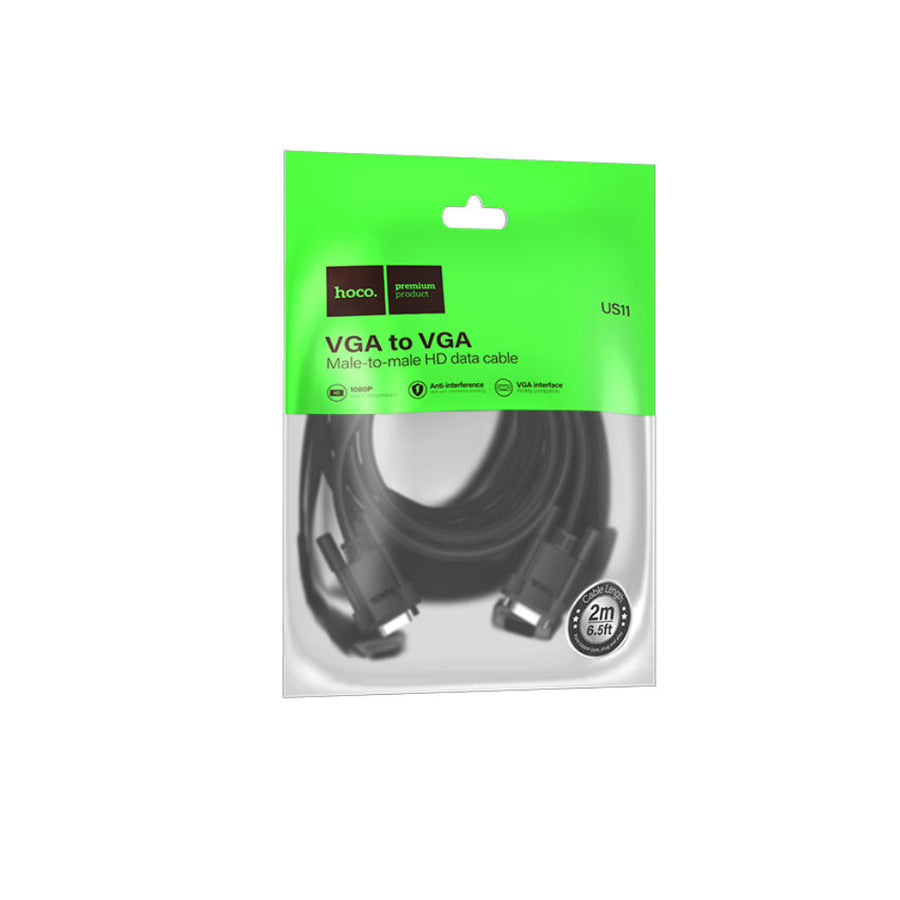 Cable VGA a VGA 2 metros Hoco US11