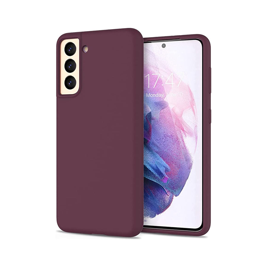 Silicona iCase Bordeaux - Samsung S22 Ultra