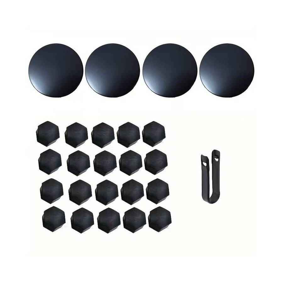 Kit Tapa Tornillos para Ruedas Modelos Tesla 3 / Y