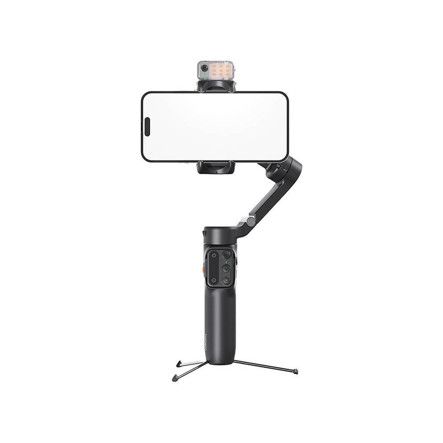 Estabilizador con IA Hohem iSteady V3 con flash Negro