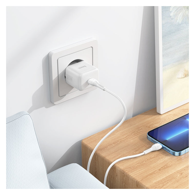 Cargador Pared USB-C Mini PD 30W Hoco N32