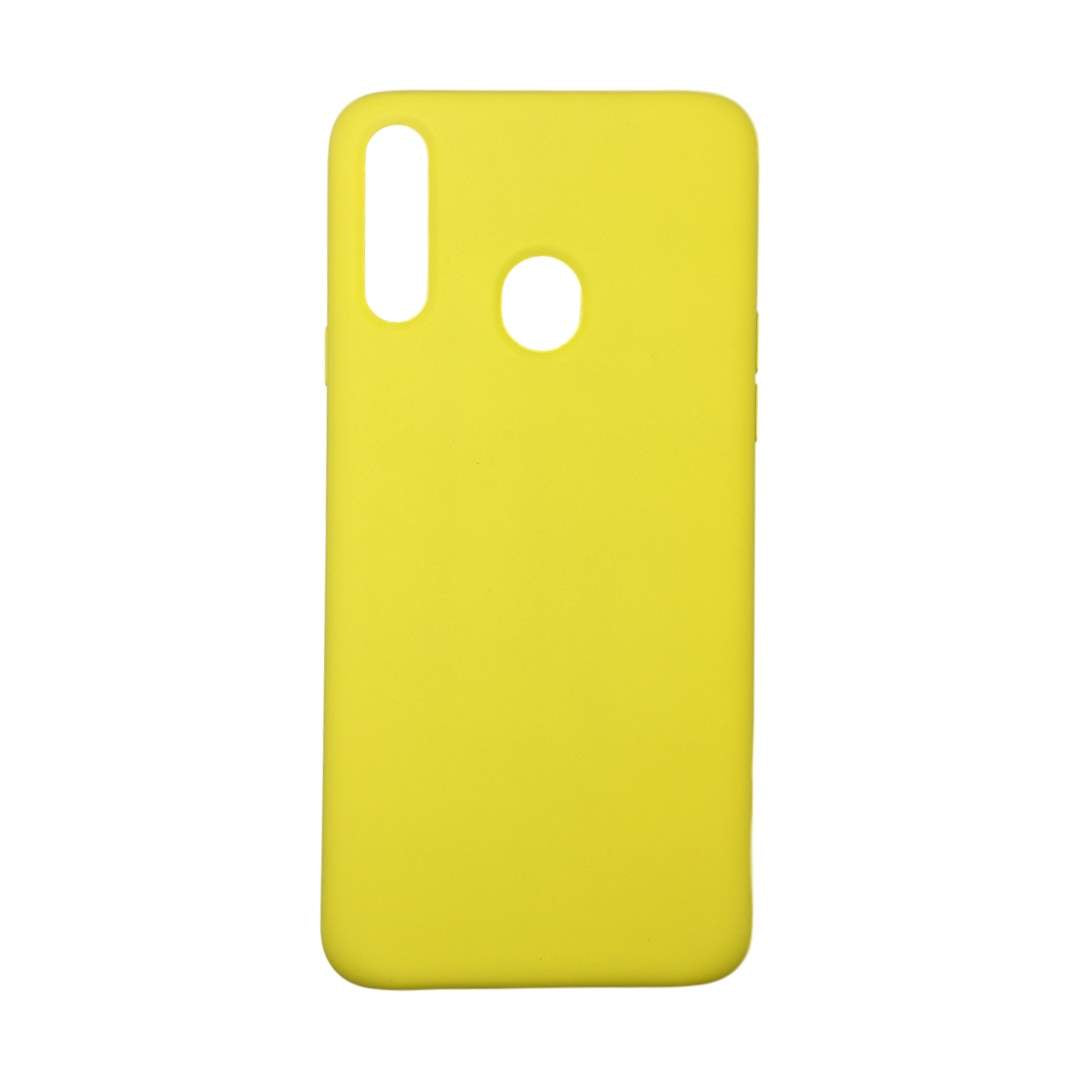 Silicona iCase Amarillo - Samsung A20S