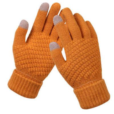 Guantes Táctil para Pantalla - Mostaza