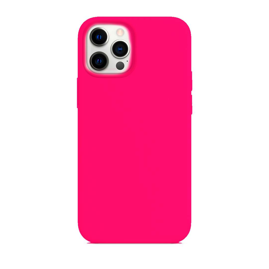 Silicona iCase Fucsia - iPhone 13 PRO