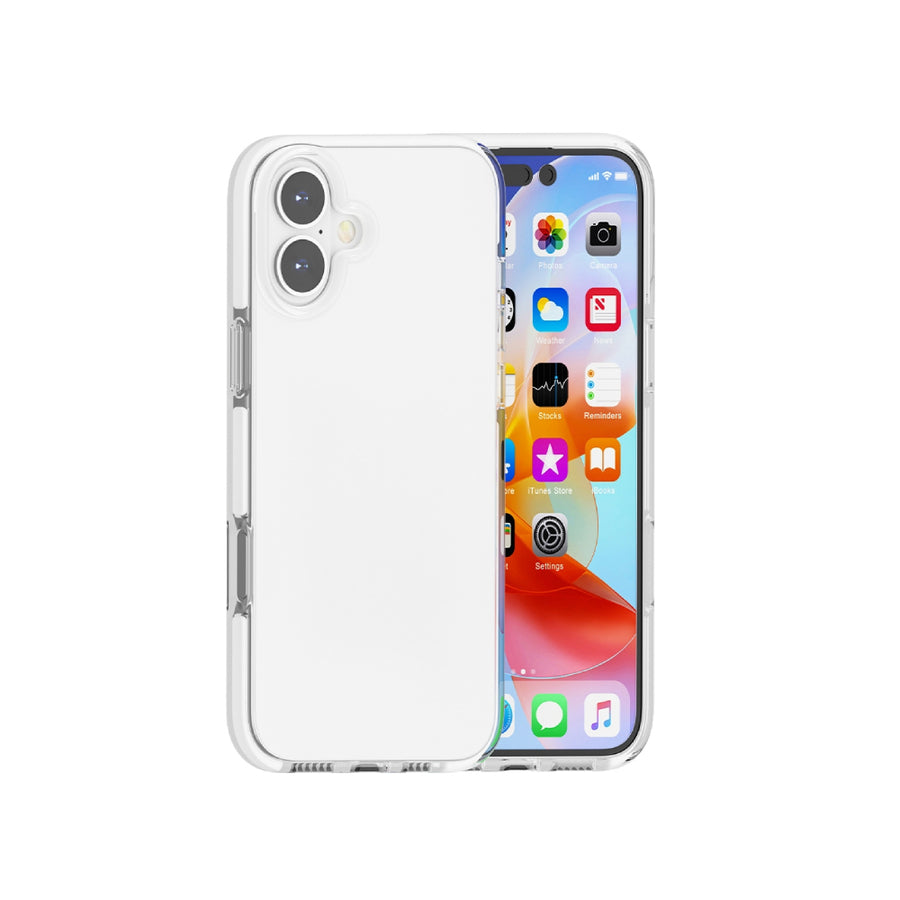 Cover Gel Blanco - iPhone 16 Plus