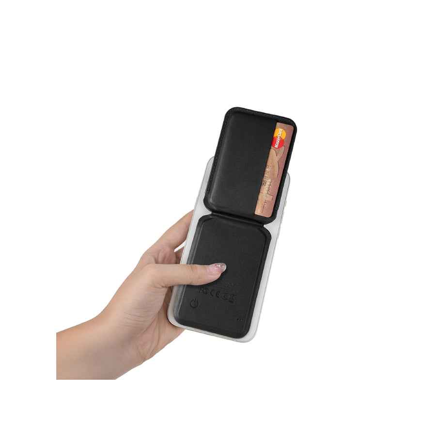 Tarjetero Localizador con Soporte MW-007P Negro