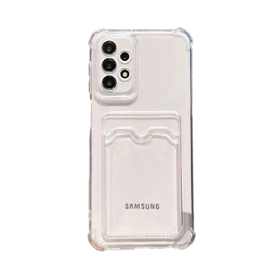 Carcasa Transparente con Porta Tarjetas - Samsung A15