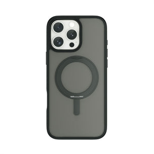 Cover Negro Magsafe con Soporte - iPhone 16 PRO MAX