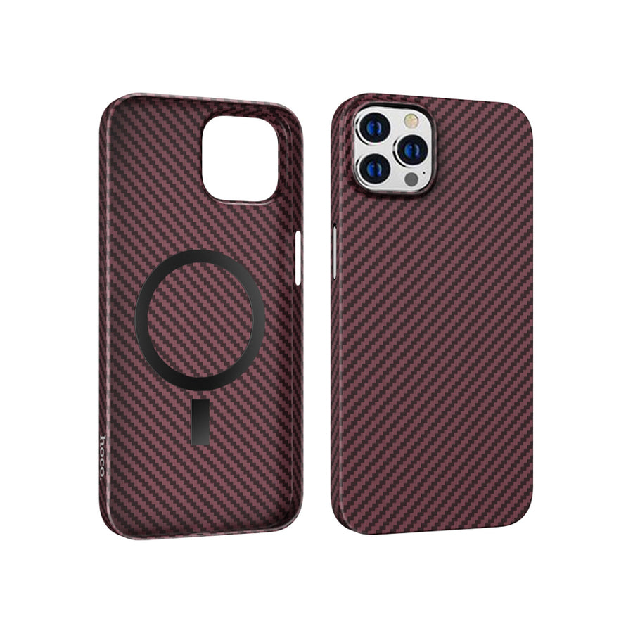 Rayas MagSafe Bordeaux Hoco - iPhone 14 PRO