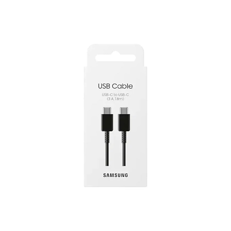 Cable USB-C 3A 1.8 metros Samsung Negro
