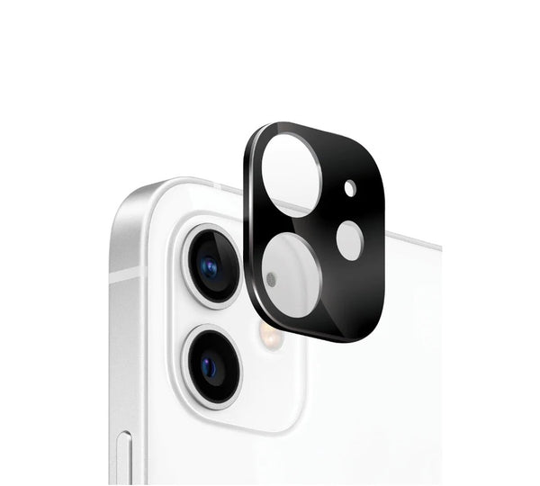 Vidrio Templado Camara iPhone 12 Mini - Negro