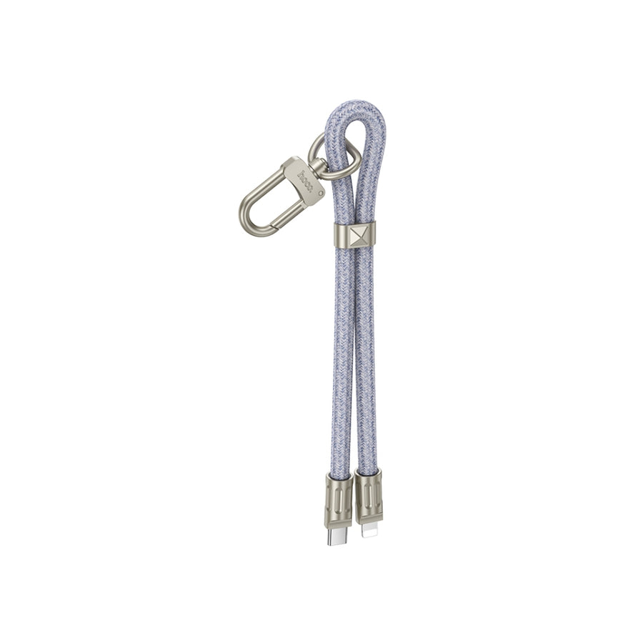 Colgante con Cable USB-C a Lightning Hoco GH5 Azul