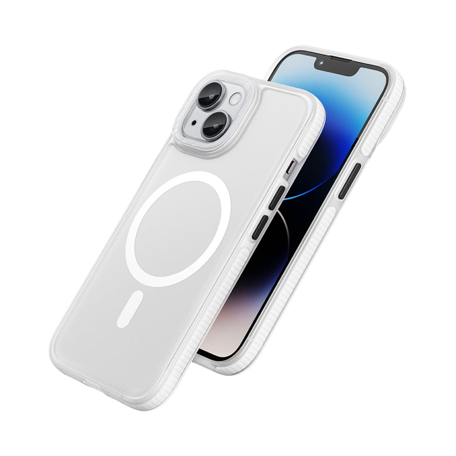 Carcasa Drop Proof MagSafe Hoco Blanco - iPhone 15 Plus
