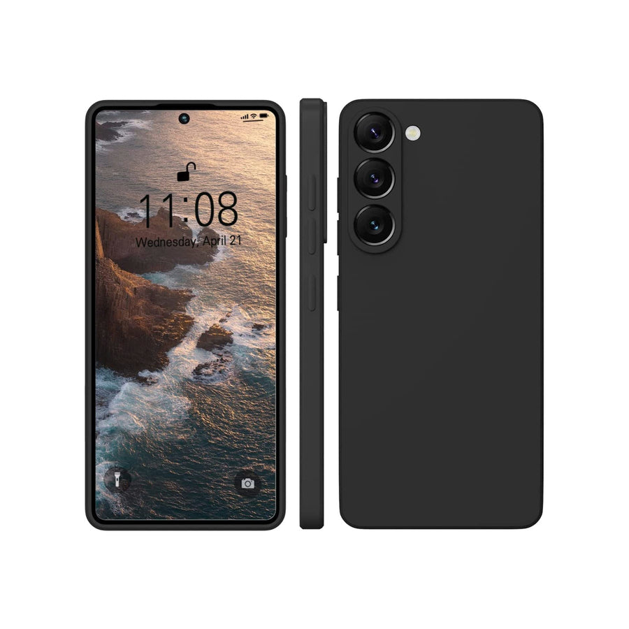 Silicona iCase Negro - Samsung S23 Plus