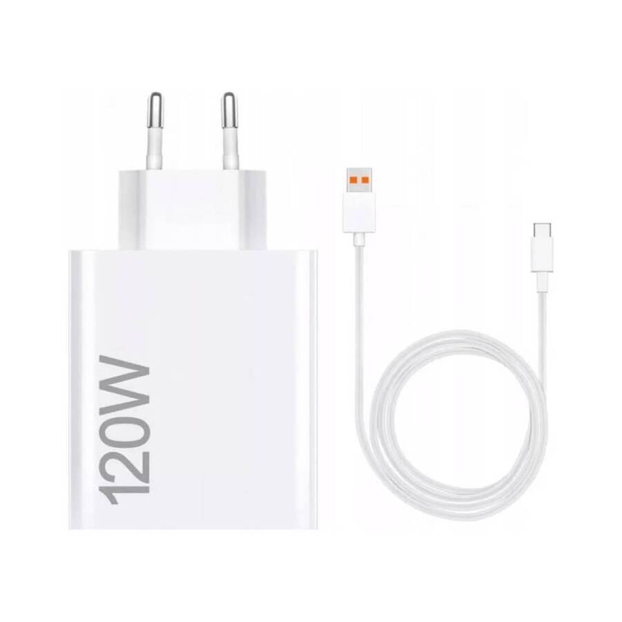 Pack Cargador de Pared Xiaomi 120W HyperCharge Blanco