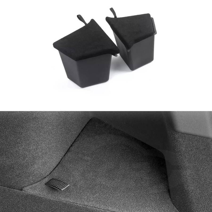 Pack de 2 Cajoneros de Valija con tapa para Tesla Model Y