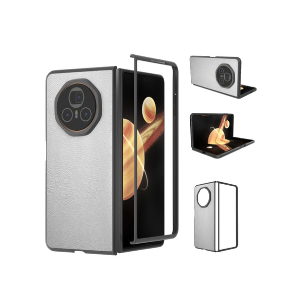 Carcasa Cuerina Plateado Honor Magic V3