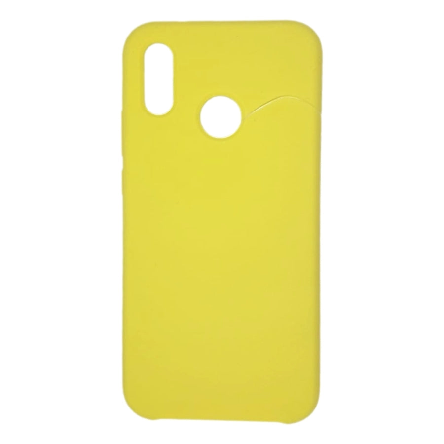 Silicona iCase Amarillo  - Huawei P20 LITE