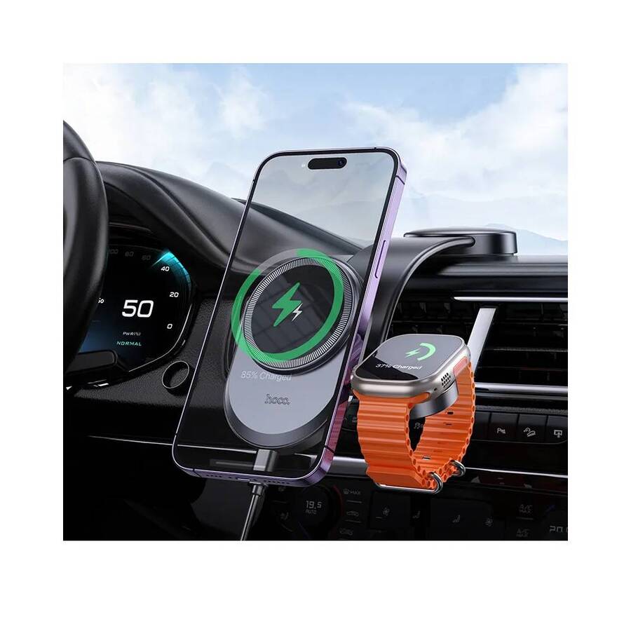 Soporte para Auto MagSafe y Reloj Hoco HW28