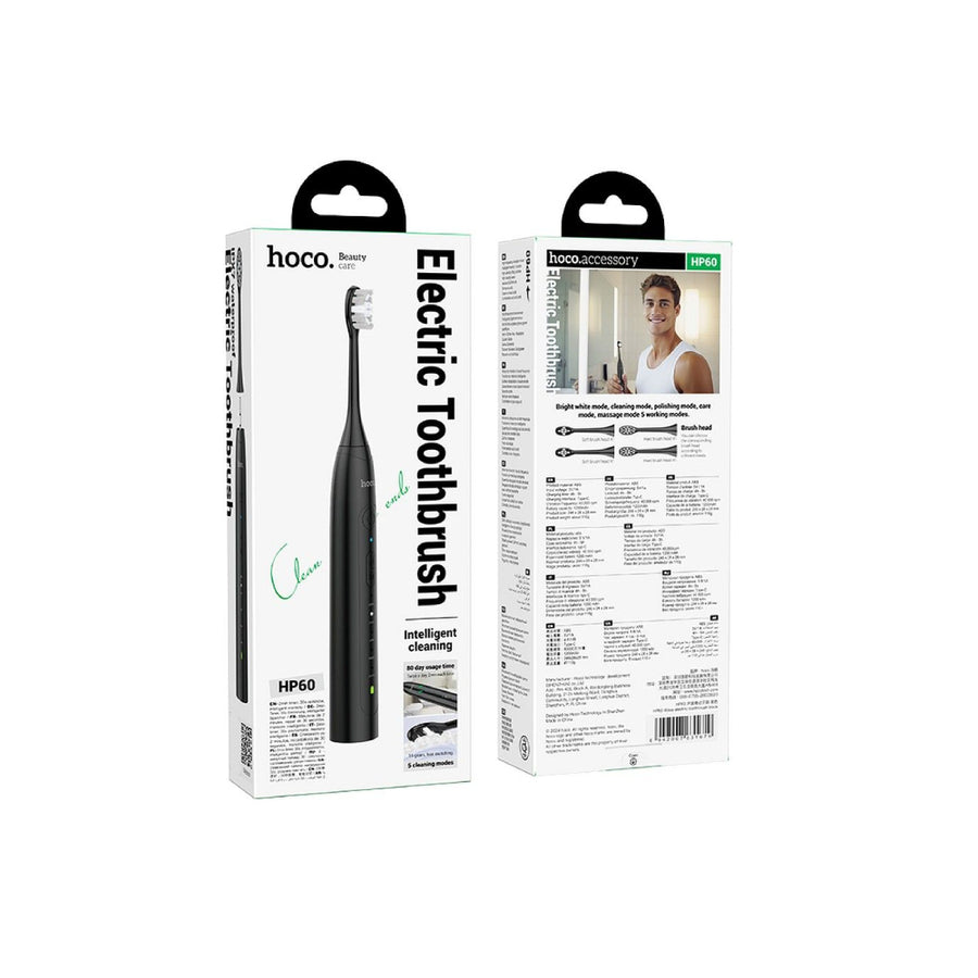 Cepillo de dientes eléctrico Hoco HP60 Negro