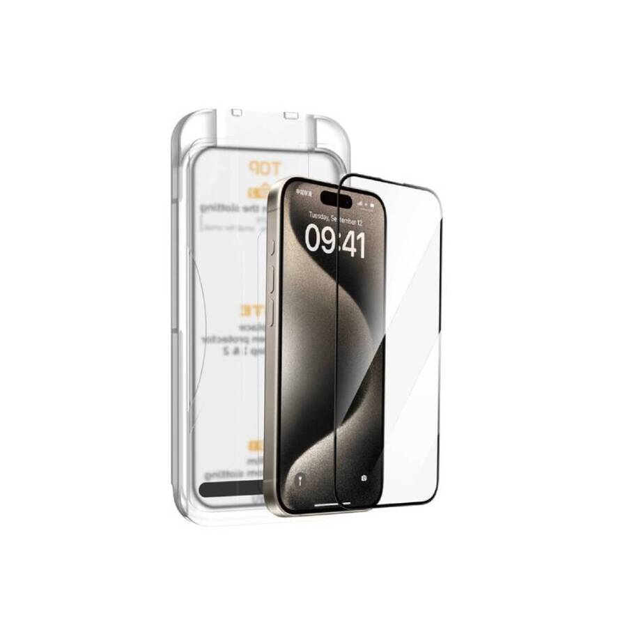 Vidrio Templado Completo con instalador iPhone 13 PRO MAX