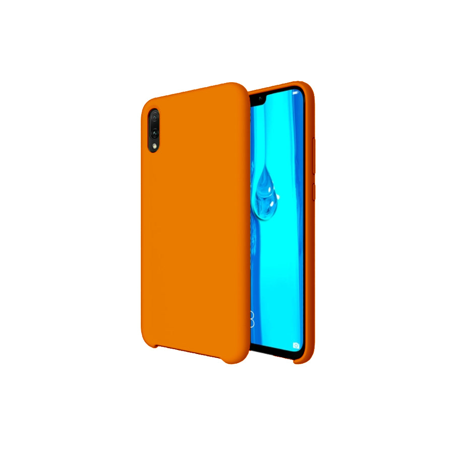 Silicona iCase Naranja - Huawei Y9S