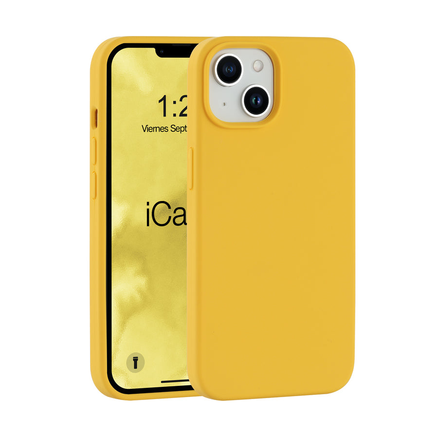 Silicona iCase Amarillo - iPhone 14 Plus