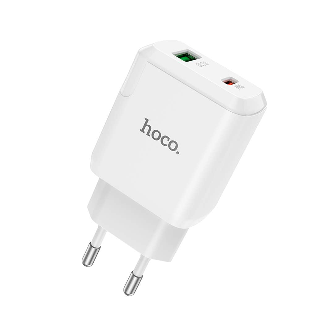 Adaptador Pared Tipo C 20W + USB-A 3.0 - Hoco N5 / N11
