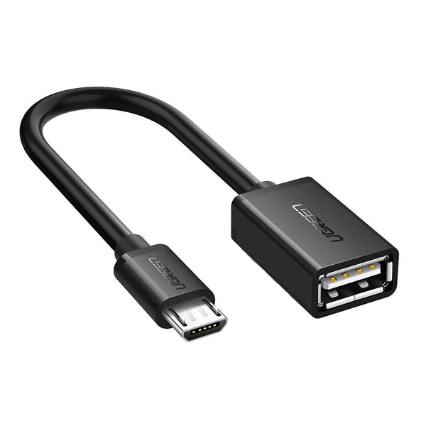 Cable OTG Micro USB Negro - Compatible