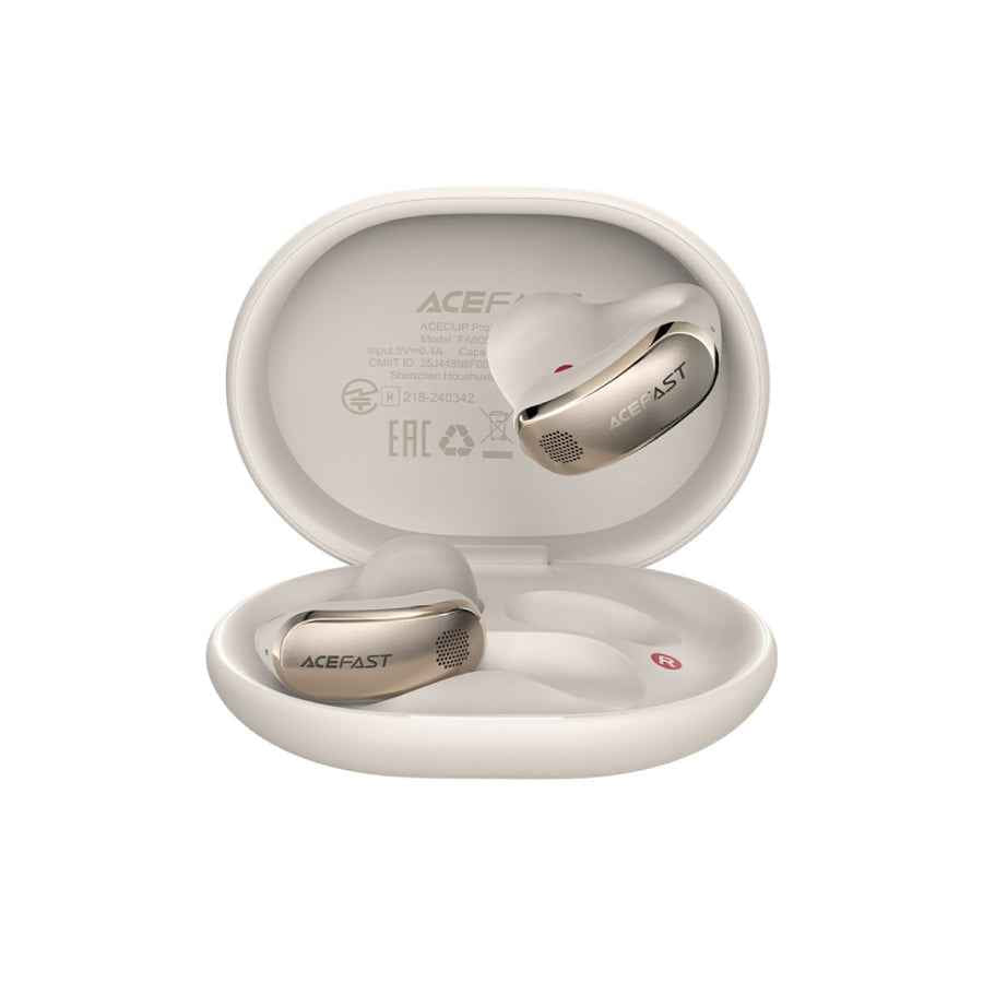 Auricular Inalámbrico NC Acefast FA006 ACECLIP Pro Beige