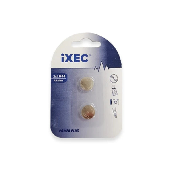 Pilas iXec Alcalinas LR44 - Pack x2