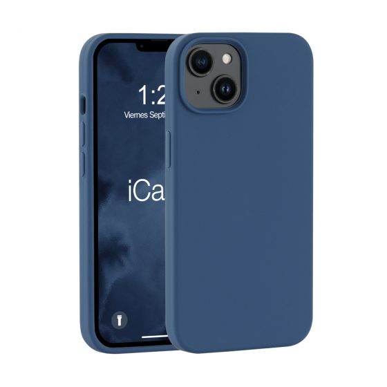 Silicona iCase Azul - iPhone 15 Plus