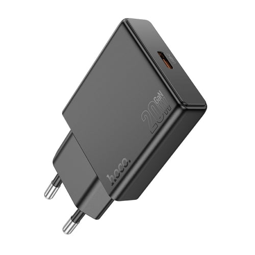 Adaptador Pared USB-C PD20W Delgado Hoco N37