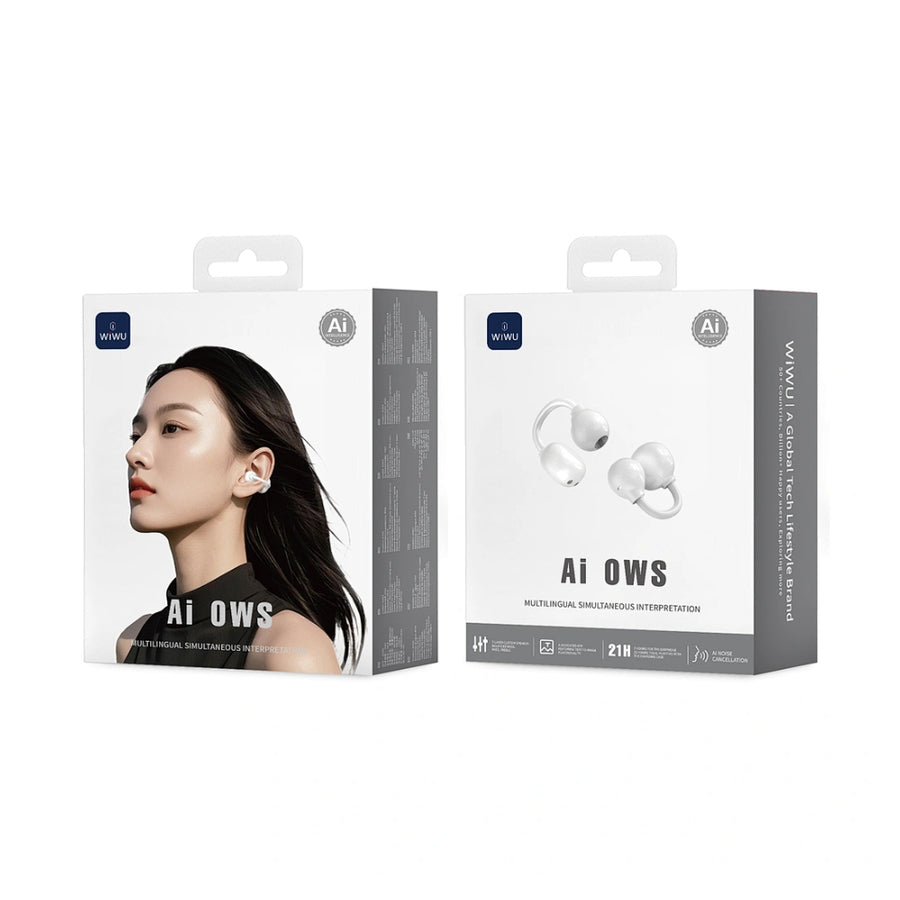 Auriculares Inalámbricos con traductor WiWU Ai301 Blanco