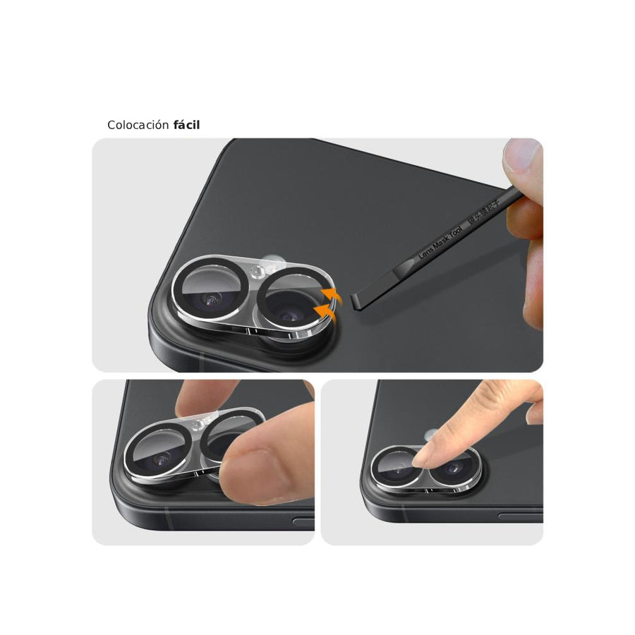 Vidrio Templado Camara iPhone 17 Transparente