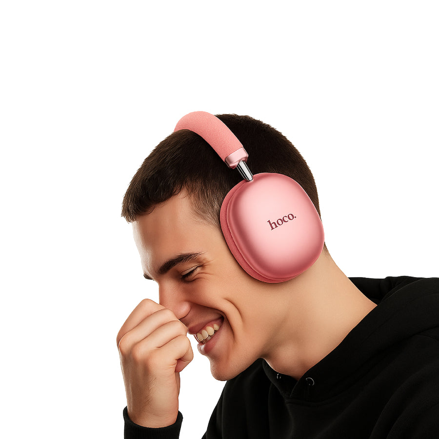 Auriculares Inalámbricos Hoco W35 Max Rosado