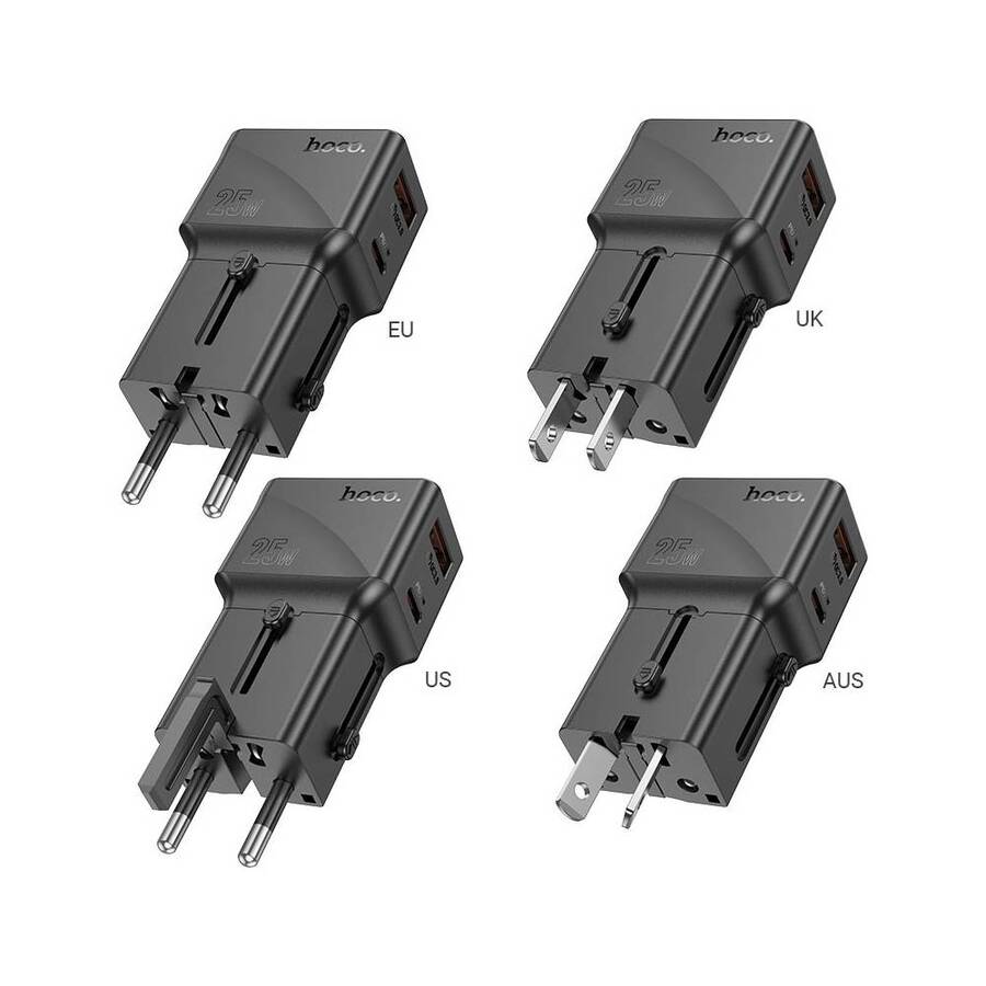 Mini Pack Cargador de Viaje USB-C a USB-C 25W Hoco AC24