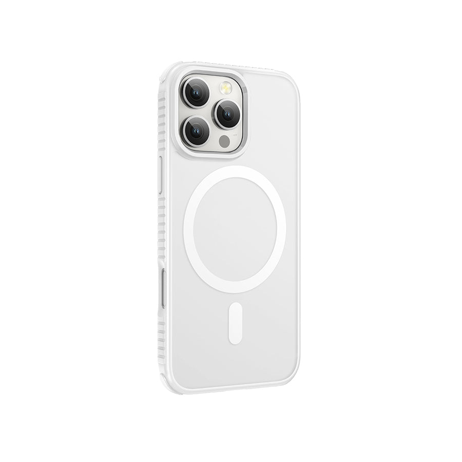 Carcasa Drop Proof MagSafe Hoco Blanco - iPhone 16 PRO