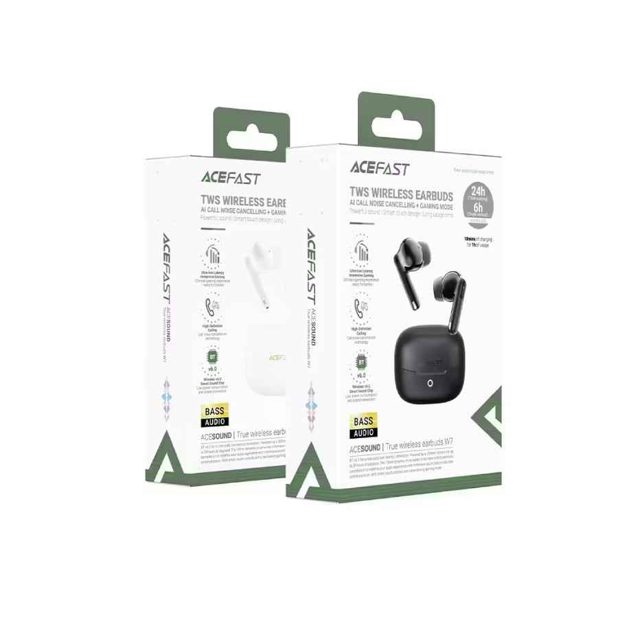 Auricular Inalámbrico NC Acefast W7 Negro