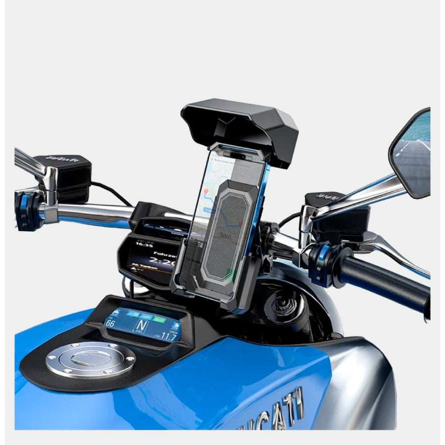 Soporte Bici / Moto con cubre lluvia Hoco H31